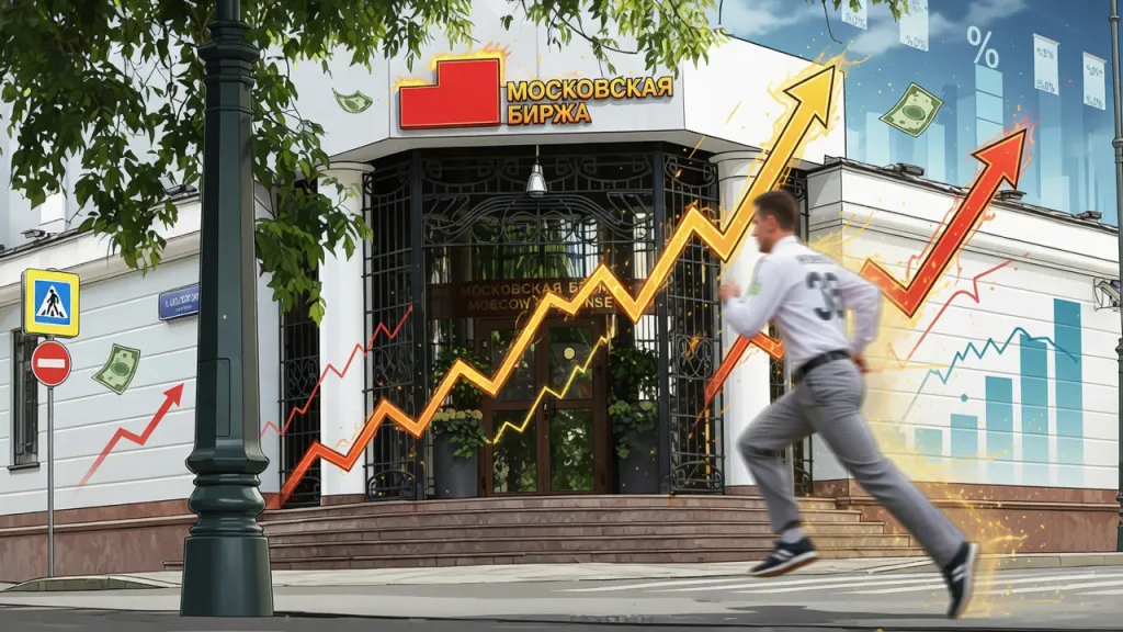 Деривативы Мосбиржи взлетели на 71%. Рекорд побит!