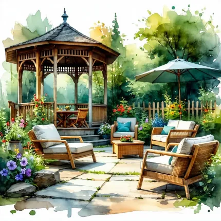 Как правильно ухаживать за садовой мебелью